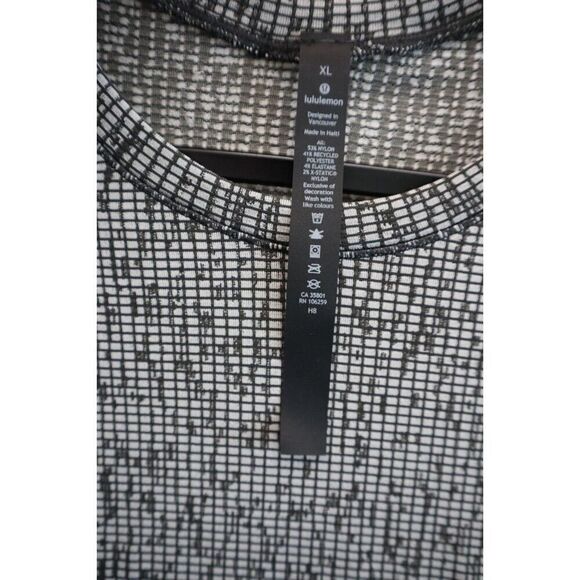 Lululemon LM3CD8S Men's Sz XL Graphite Gray Metal Vent Tech L/S 2.0 Tee Shirt - Picture 4 of 11